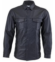 Women's Leather Shirt- Biker King