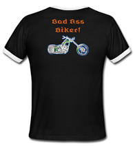 Click on image for more info, to change shirt color, change text, or to order!
