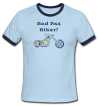 Click on image for more info, to change shirt color, change text, or to order!
