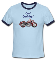 Click on image for more info, to change shirt color, change text, or to order!