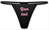 Click on image for more info, to change color, customize text and to order!