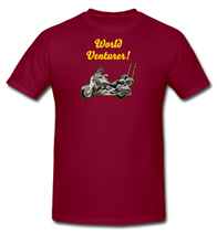 Click on image for more info, to change shirt color, customize text, or to order!