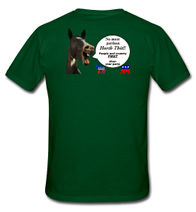 Click on image for more info, to change shirt color or to order!