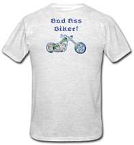 Click on image for more info, to change shirt color, change text, or to order!