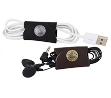 Fox Creek Leather Cord Keeper- Biker King