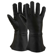 Fox Creek Deluxe Lined Deerskin Gauntlets- Biker King