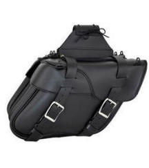 Fox Creek Deluxe Split Lid Saddlebags- Biker King