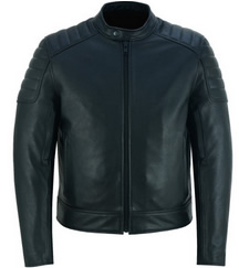Fox Creek Men's Leather Renegade Jacket- Biker King
