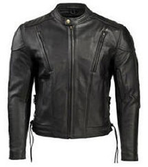 Fox Creek Men's Vented Racing Jacket- Biker King