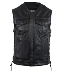 Fox Creek Laced Rebel Club Vest- Biker King