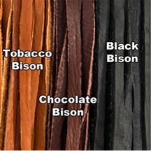 Fox Creek Handcut Leather Laces- Biker King