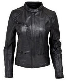 Fox Creek Women's Leather Crosstown Jacket- Biker King