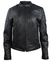 Fox Creek Women's Leather Renegade Jacket- Biker King
