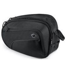 Viking Bags AXE Medium Black Street/Sportbike Saddlebags- Biker King