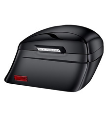 Viking Bags Lamellar Stallion Extra Large Painted Hard Saddlebags- Biker King
