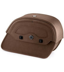Viking Bags Warrior Brown Large Universal Saddlebags- Biker King