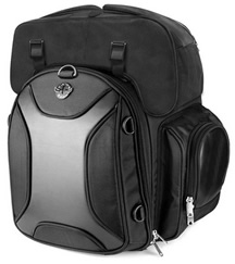 Viking Bags Dagr Extra Large Black Tail Bag- Biker King
