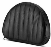 Iron Born Crescent Vertical Stitch Leather Sissy Bar Pad