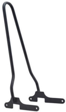 Iron Born Standard Black 25" Sissy Bar