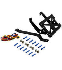 Viking Bags Softail Licence Plate & Turn Signal Relocation Kit, Biker King