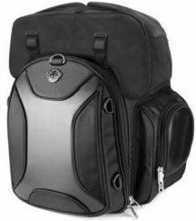 Viking Bags Dagr Large Black Sissy Bar Bag- Biker King