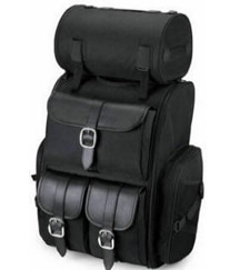 Viking Bags Medium Plain Sissy Bar Bag- Biker King