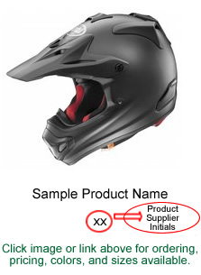 sample product listing